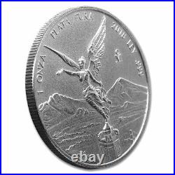 2018 Mexico 1 oz Antiqued Silver Libertad Coin PCGS MS 70 FS