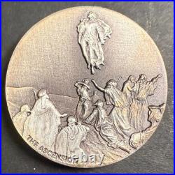 2018 Scottsdale Biblical Series 2oz Silver The Ascension #0913