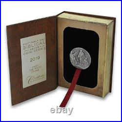 2019 2 oz Cast the First Stone Biblical Silver Coin Series (New)