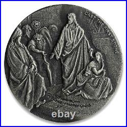 2019 2 oz Silver Coin Biblical Series (Cast the First Stone) Sealed