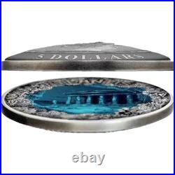 2019 Atlantis The Sunken City 2 oz Antique Silver Coin Niue $5 Low Mintage 2019 Atlantis The Sunken City 2 oz Antique Silver Coin Niue $5 Low Mintage