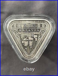 2019 Australia Shipwreck Batavia 1 oz Silver Antiqued Coin