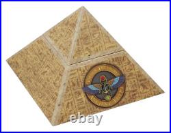 2019 Golden Treasures of Ancient Egypt 2oz. 9999 SILVER $2 ANTIQUED COIN 2019 Golden Treasures of Ancient Egypt 2oz. 9999 SILVER $2 ANTIQUED COIN