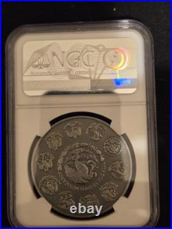 2019- Mexico Libertad Antiqued Silver 1 oz, ER, NGC MS70, Key Date RARE 2019- Mexico Libertad Antiqued Silver 1 oz, ER, NGC MS70, Key Date RARE