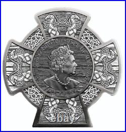 2020 £5 Isle Of Man Warrior Queen BOUDICA Antique Finish 3 Oz Silver Coin