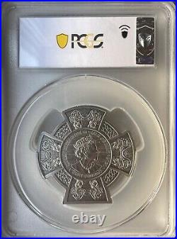 2020 £5 Isle of Man Boudica 3 oz Antique Silver Coin PCGS MS70 First Day Issue