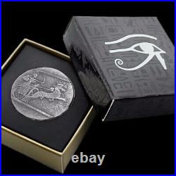2020 5 oz 999 Silver Republic of Chad Chariot of War Coin in Mint Gift Box