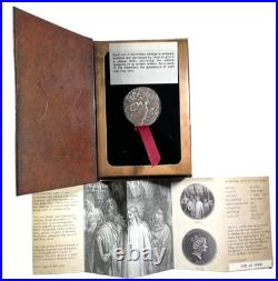 2020 Biblical Series The Judas Kiss $2 Niue 2 oz Silver Coin #799/1499 Box&COA