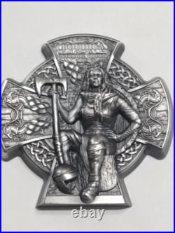 2020 Isle Of Man Boudica Warrior Queen 999 Fine Silver Antiqued Rare Coin 5 Poun 2020 Isle Of Man Boudica Warrior Queen 999 Fine Silver Antiqued Rare Coin 5 Poun