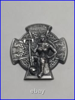 2020 Isle Of Man Boudica Warrior Queen 999 Fine Silver Antiqued Rare Coin 5 Poun 2020 Isle Of Man Boudica Warrior Queen 999 Fine Silver Antiqued Rare Coin 5 Poun