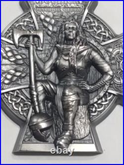 2020 Isle Of Man Boudica Warrior Queen 999 Fine Silver Antiqued Rare Coin 5 Poun 2020 Isle Of Man Boudica Warrior Queen 999 Fine Silver Antiqued Rare Coin 5 Poun