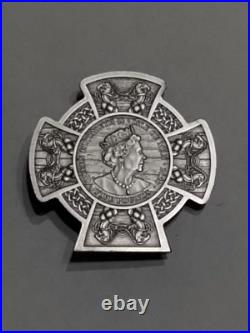 2020 Isle Of Man Boudica Warrior Queen 999 Fine Silver Antiqued Rare Coin 5 Poun 2020 Isle Of Man Boudica Warrior Queen 999 Fine Silver Antiqued Rare Coin 5 Poun