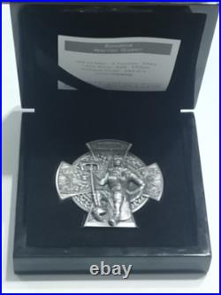 2020 Isle Of Man Boudica Warrior Queen 999 Fine Silver Antiqued Rare Coin 5 Poun 2020 Isle Of Man Boudica Warrior Queen 999 Fine Silver Antiqued Rare Coin 5 Poun
