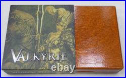 2020 Niue $5 Woman Warriors Valkyrie 2oz 999 Silver Antiqued with Box & COA