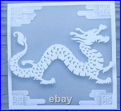 2021 2 Oz Silver $2 Niue WATATSUMI JAPANESE DRAGON