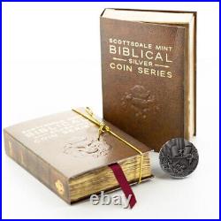 2021 2 oz Death of Samson Biblical Silver Coin Series (New)