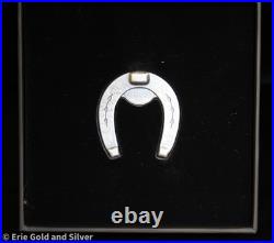 2021 $5 Palau Lucky Horseshoe 1 oz Silver Antique Coin 2021 $5 Palau Lucky Horseshoe 1 oz Silver Antique Coin