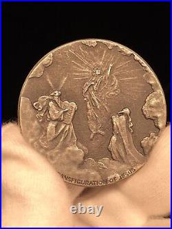 2021 Biblical Silver Coin. 999- 2oz. The Transfiguration of Jesus Christ