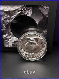 2021 CIT Palau Seven Wonders Grand Canyon 3oz Silver Coin 1 of 9 Custom Antique