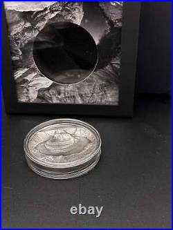 2021 CIT Palau Seven Wonders Grand Canyon 3oz Silver Coin 1 of 9 Custom Antique