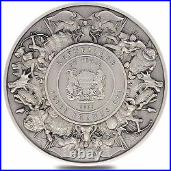 2021 Chad 2 oz Silver Mermaid & Unicorn Coin NGC MS 70 FDOI Antiqued High Relief