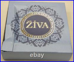 2021 Ghana Goddesses of Health ZIVA 50g 999 Silver Antique Finish in OGP