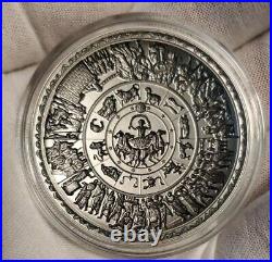 2021 Komsco Achilles, 2oz silver antiqued- extremely low mintage- SALE