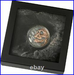 2021 Mongolian 500 Togrog, HOMINIDAE-EVOLUTION, 1oz 999 Silver Coin, withbox & COA