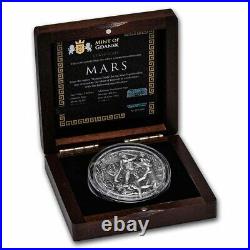 2021 Niue 2 oz Antique Silver Roman Gods (Mars) SKU#246020