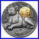 2021-Niue-2-oz-Antique-Silver-Wildlife-In-the-Moonlight-Lioness-SKU-237022-01-txh