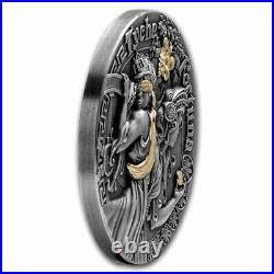 2021 Niue 2 oz Silver Antique Goddesses (Fortuna and Tyche) SKU#235284