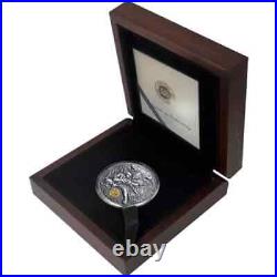 2021 Niue Shaolin Kung Fu Tiger 2 oz Silver Coin