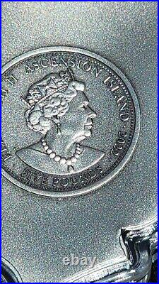 2022 1 Oz Silver. 999 Queen Elizabeth II Bust 1 Of 1000 Mintage Rare