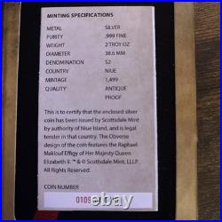 2022 2 oz. 999 Silver Coin Jesus Healing the Sick Biblical Coin Series #A493