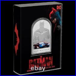2022 Batman the Movie Batmobile 1 oz. 999 silver Nuie $2 Coin