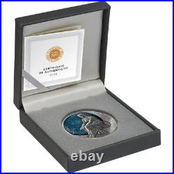 2022 Cameroon Planets and Gods Moon 50g Silver Antiqued Coin with Mintage of 500
