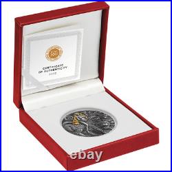2022 Cameroon The Whore Of Babylon Antique Finish 3oz Silver Coin Mintage of 500