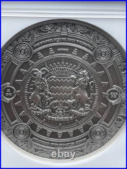 2022 Chad Mechanized Minotaur 2oz SILVER Coin Antiqued High Relief NGC MS70 #62