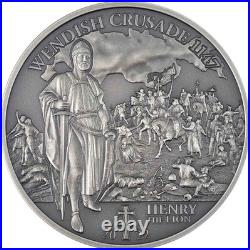 2022 Cook Is S$5 History Of The Crusades Wendish Crusade NGC MS70 Antiqued COA