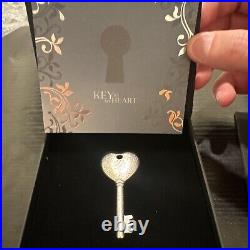 2022 Cook Island Key To My Heart 1 oz Antiqued Silver Coin with Box & COA 2022 Cook Island Key To My Heart 1 oz Antiqued Silver Coin with Box & COA