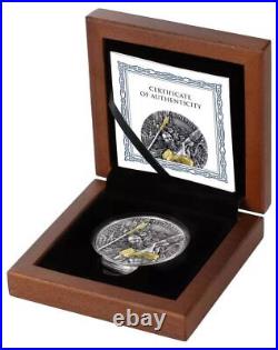 2022 Germania The Warriors Arminius 2 oz. 999 Silver Antiqued Coin 500 Mintage