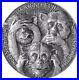2022-Ghana-Life-Quotes-Three-Wise-Monkeys-1oz-Silver-Antique-Finish-Coin-01-orv