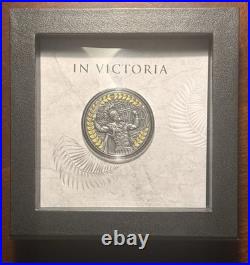 2022 NIUE IN VICTORIA 1 oz Silver. 999 High Relief Only 799 Coins Antique Finish