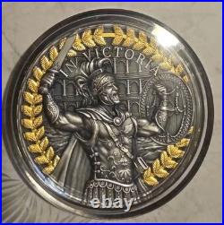 2022 NIUE IN VICTORIA 1 oz Silver. 999 High Relief Only 799 Coins Antique Finish