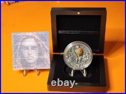 2022 Niue 2 oz Antique Silver Woman Warriors Boudica