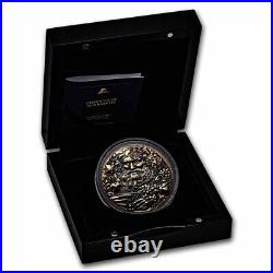 2022 Niue 2 oz Silver Antique Twelve Olympian Bacchus