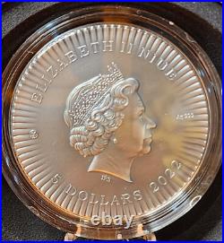2022 Niue 2 oz Silver Antique Women Isis Wings Only 500 made! Issi 2022 Niue 2 oz Silver Antique Women Isis Wings Only 500 made! Issi