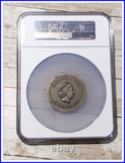 2022 Niue $5 METAL FISH STEAMPUNK Antique High Relief 2 oz. Silver NGC MS70 2022 Niue $5 METAL FISH STEAMPUNK Antique High Relief 2 oz. Silver NGC MS70