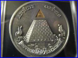 2022 Niue $5 Two-Ounce Silver Eye of Providence MS70 FDI