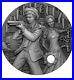 2022-Niue-Bonnie-and-Clyde-Gangster-2-Oz-Silver-Antique-2nd-Coin-In-Series-Nice-01-gljz